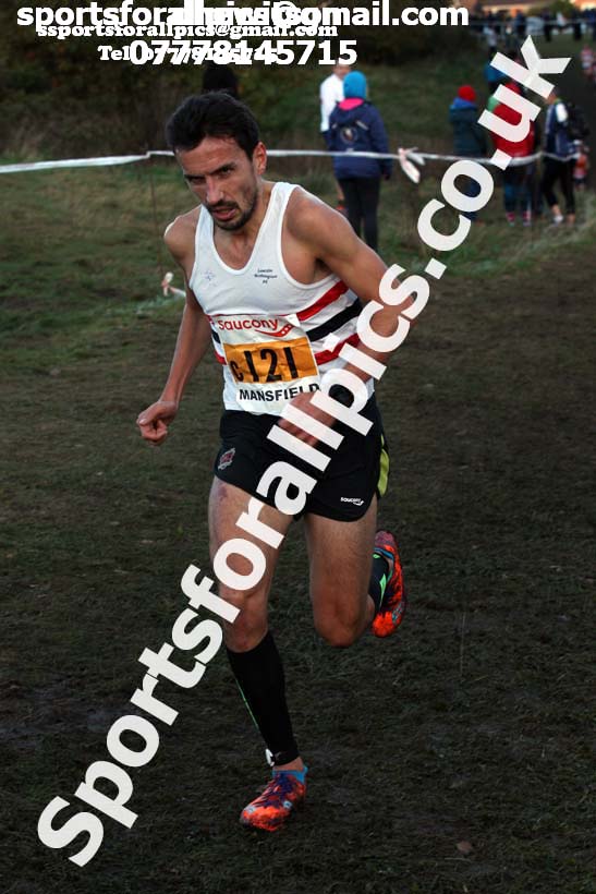 Senior mens National Cross Country Relay, Berry Hill Park, Mansfield. Photo:  David T. Hewitson/Sports for All Pics